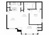 Villas A2B 1bed 1bath with Sunroom